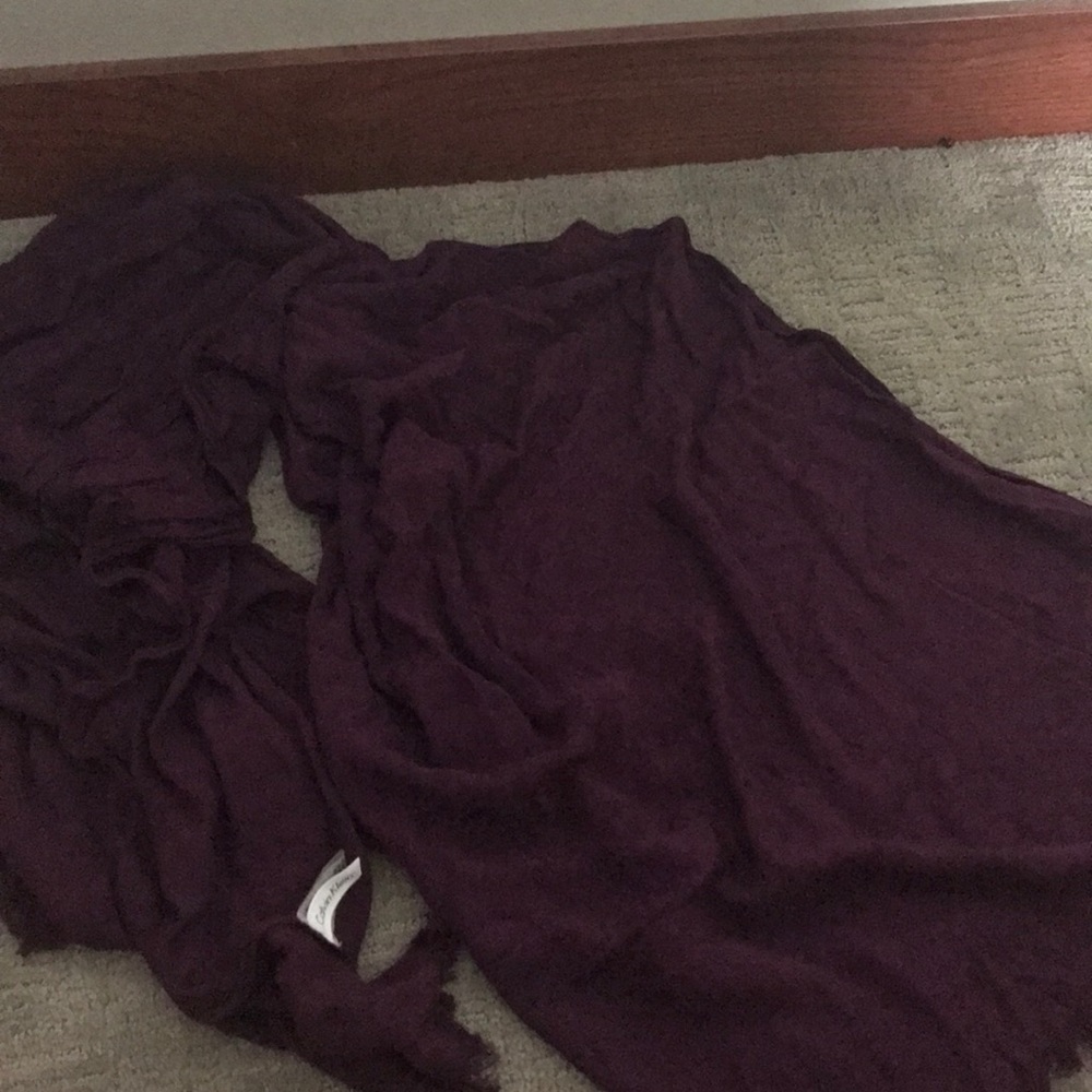 Purple Calvin Klein scarf